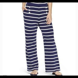 NEVER WORN!!! Vineyard Vines Navy and White Pants